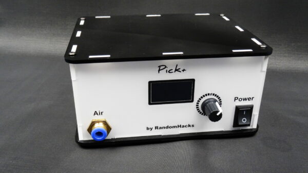 Pick+, a multifunctional station, pick components, dispense, create vacuum and use it as a duster