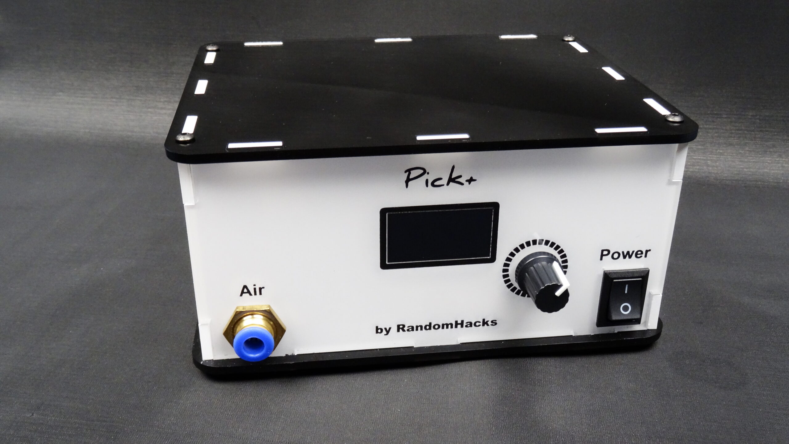 Pick+, a multifunctional station, pick components, dispense, create vacuum and use it as a duster